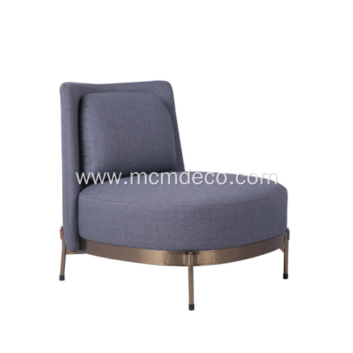 Modern Fabric Tape Armchair For Sale